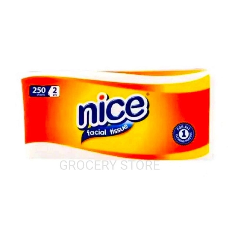 Tissue Nice 250 Sheet 2ply Facial - Tisu Nice Facial (1Pack)