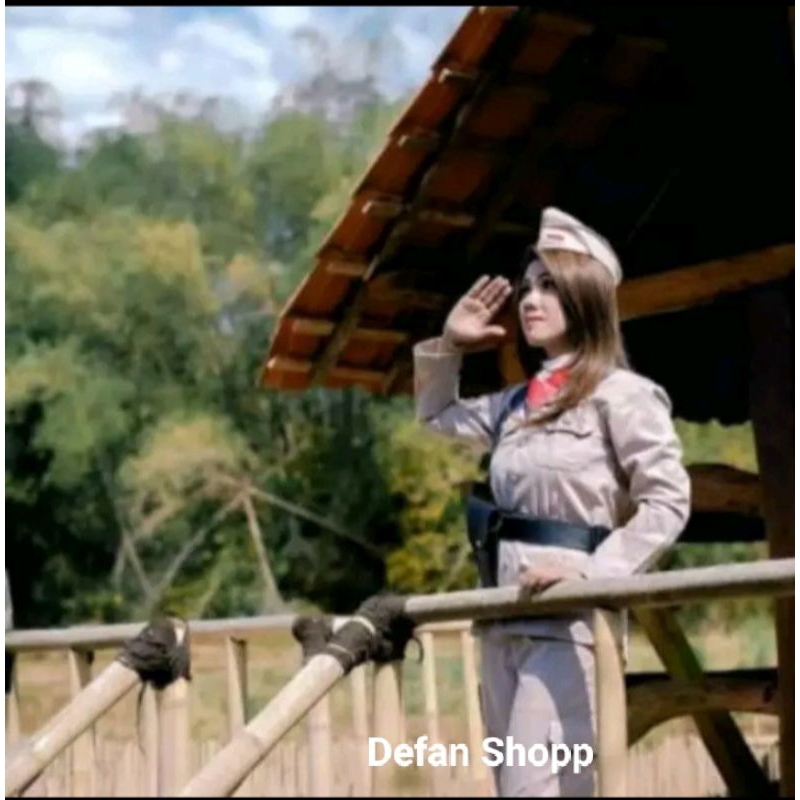 baju veteran/ baju pejuang dewasa/baju bung Tomo dewasa