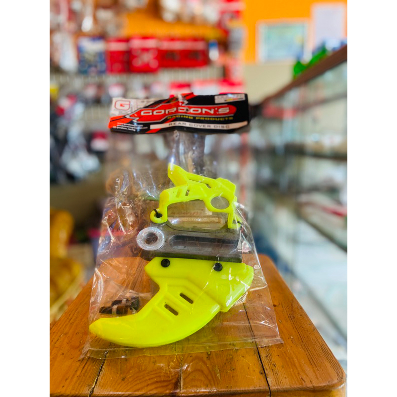 COVER DISK GORDON BELAKANG KLX 150L/KLX BF WARNA KUNING