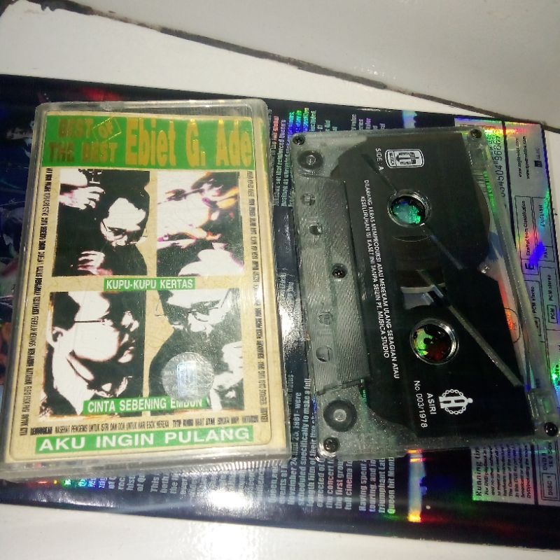 kaset pita EBIET G. ADE "BEST OF BEST EBIET G. ADE"