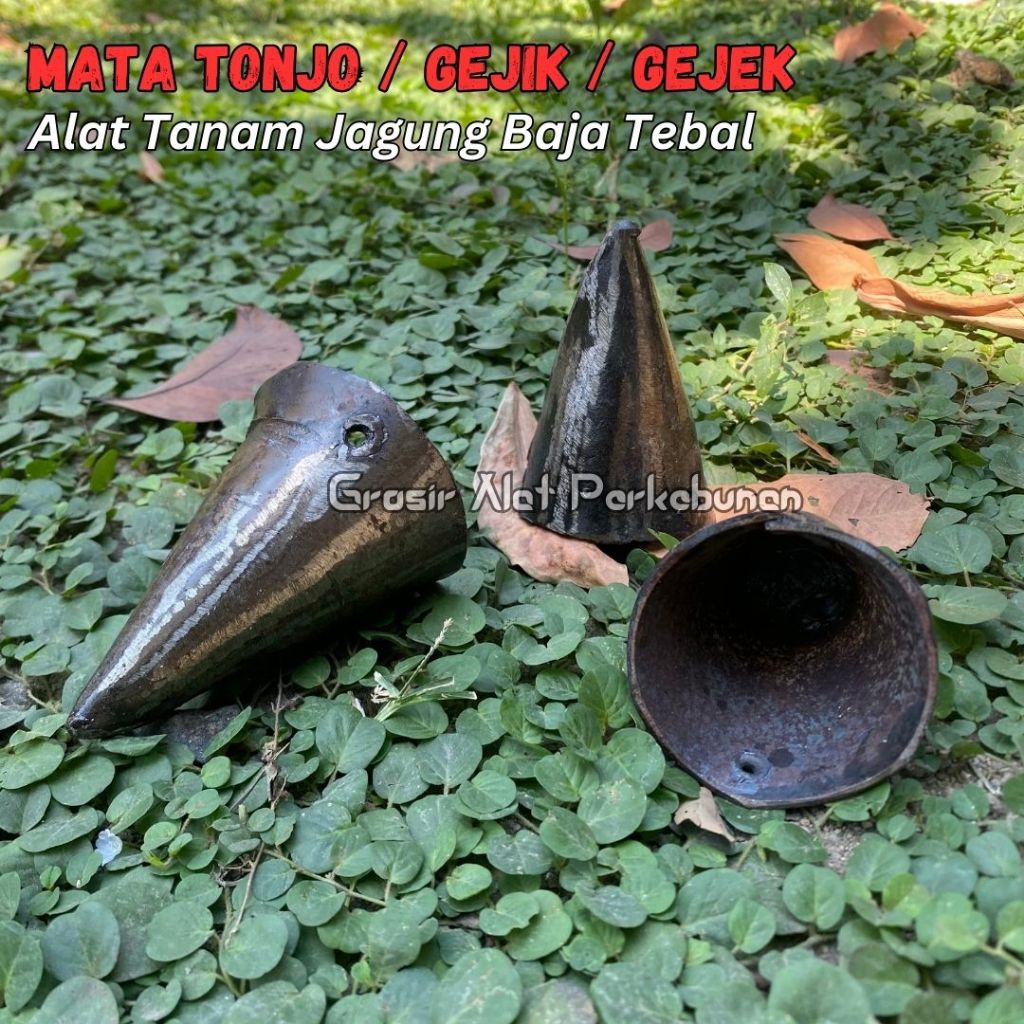 ALAT TANAM JAGUNG DAN BENIH PERTANIAN / GEJIK / TAJU / TONJO ALAT PELUBANG TANAH