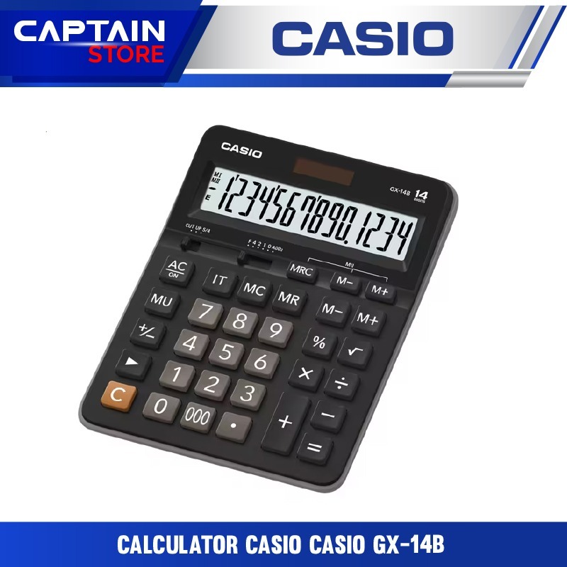 

Calculator CASIO CASIO GX-14B - Kalkulator CASIO GX-14B