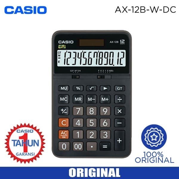 

KALKULATOR CASIO AX-12B / CALCULATOR 12 DIGIT