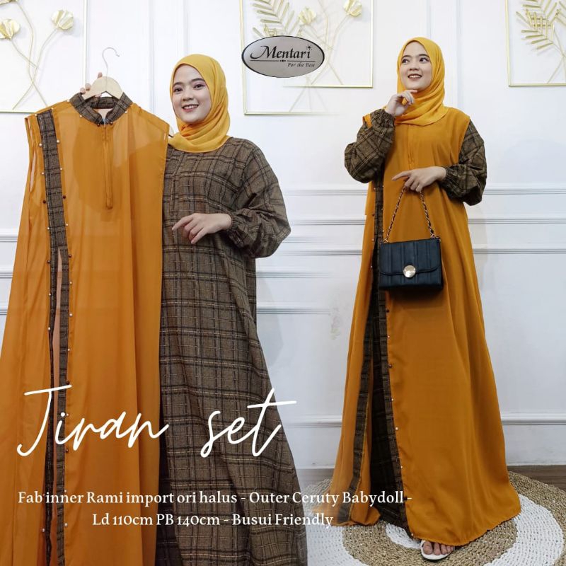 Gamis Jiran set