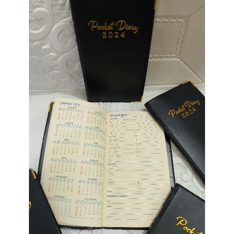 

buku agenda saku pocket diary 2024