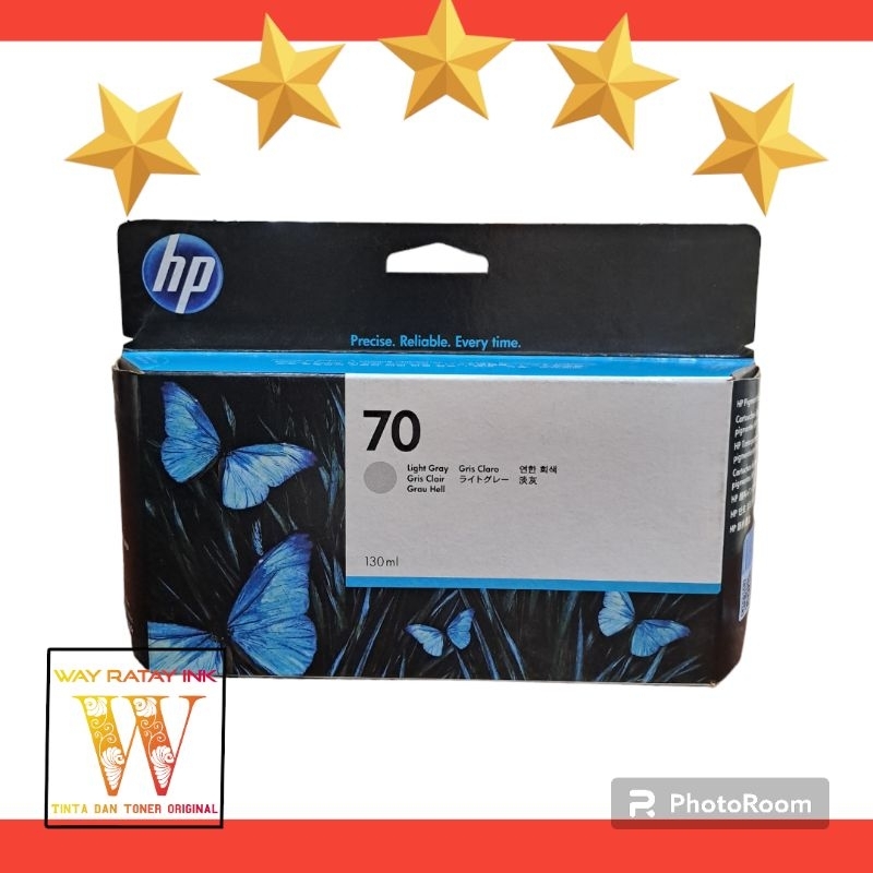 plotter hp 70 light gray 130ml original