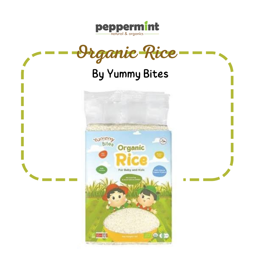 

Yummy Bites Organic Rice (1 kg) / Beras Organik Mpasi