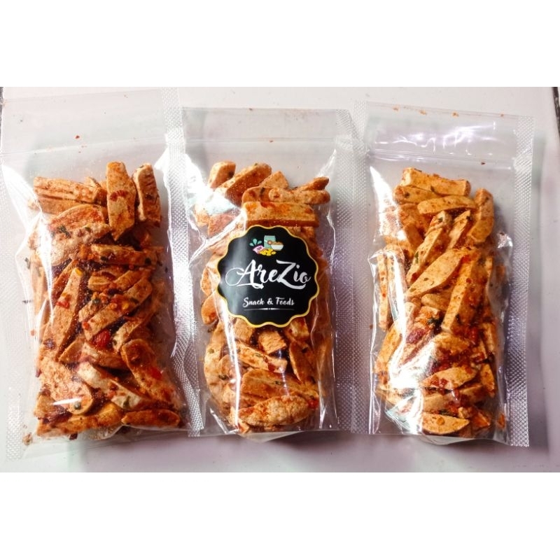 

BASRENG PEDAS DAUN JERUK 100 gr 3 pcs