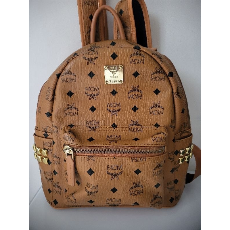 tas ransel kulit preloved