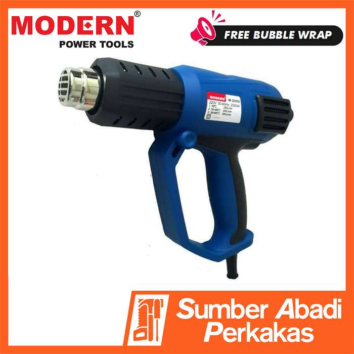 MODERN M-2050 Mesin Heat Gun Pistol Pemanas Listrik Hot Air Gun M2050