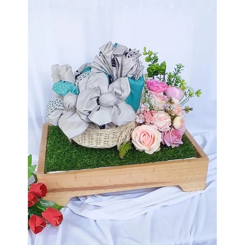 Promo Kotak Seserahan Nikah Kotak Kayu Jati Seserahan Pernikahan aesthetic minimalis