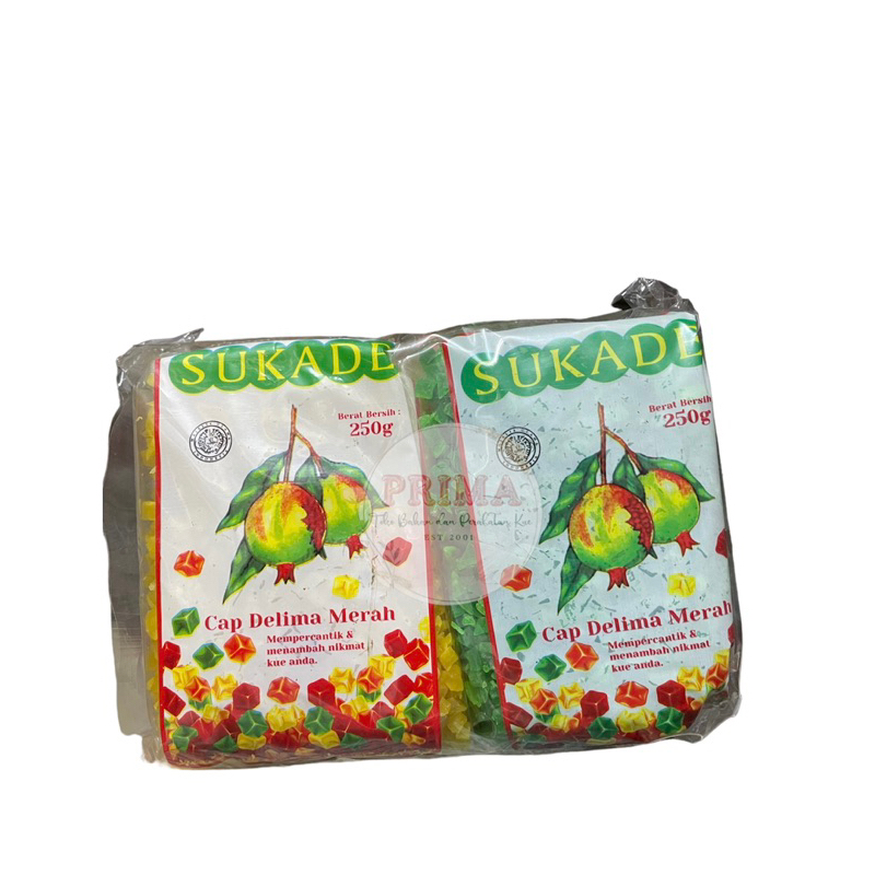 

Sukade 1kg / Sukade warna warni / sukade cap delima