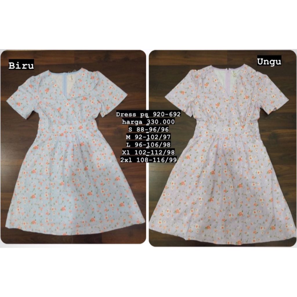 DRESS WANITA IMPORT PS 920-692