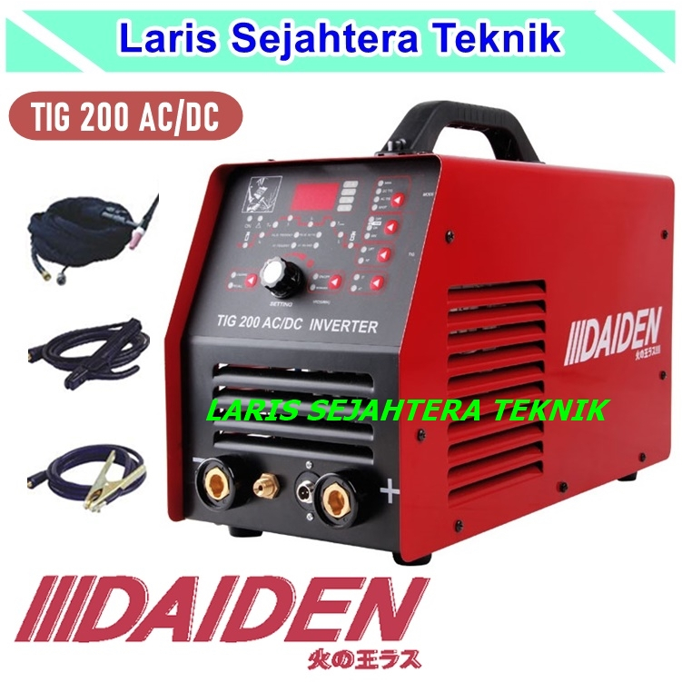 Mesin Las Daiden TIG 200 AC/DC Trafo Las Argon Diden TIG 200 AC/DC