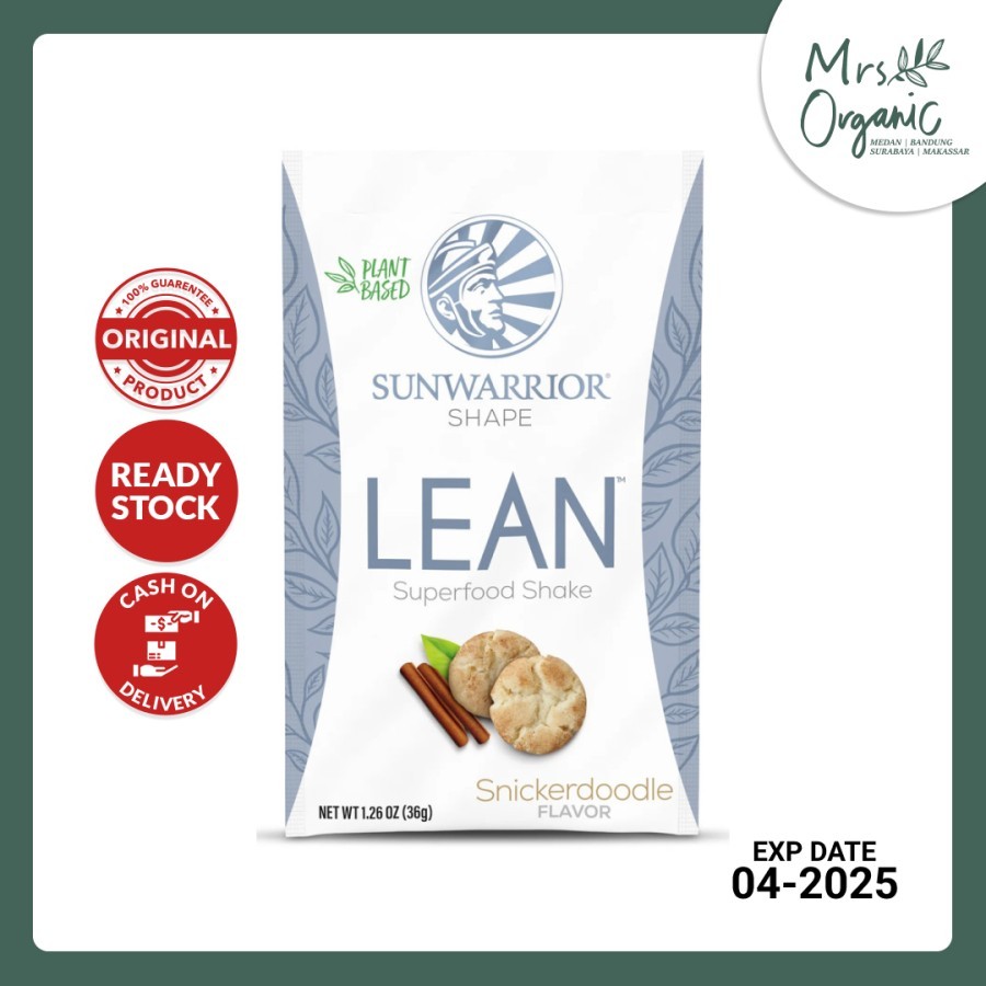 

Sunwarrior Lean Meal Illumin8 Snickerdoodle 36gr