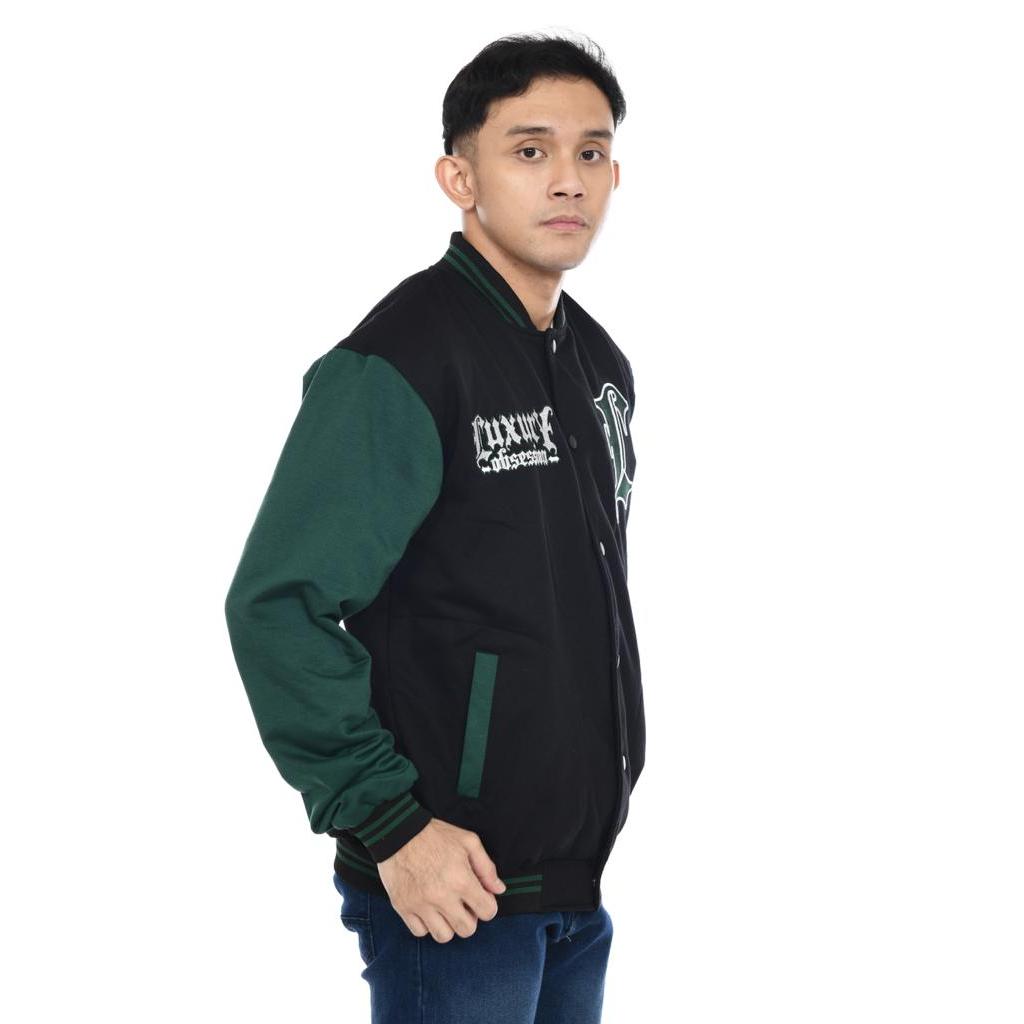 Dhozen Jaket Varsity Fleece Luxury Obsession One Layer