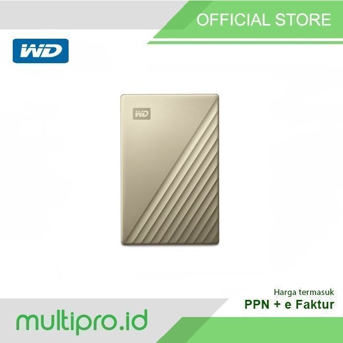 HDD SERVER WD My Passport Ultra 5TB USB C- MyPassport Ultra 5TB - GOLD