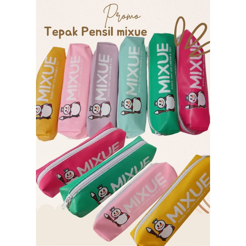 

Tempat Pensil Anak Perempuan Kotak Pensil Motif Mixue