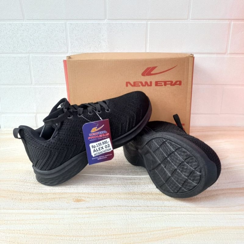 sepatu sekolah NEW ERA tali 35/38
