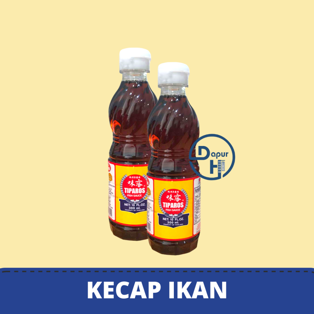 

TIPAROS Fish Sauce Kecap Ikan 300 / Saus Ikan Import Thailand//