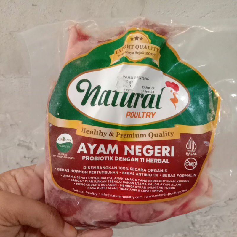 

Natural Poultry Drumstick Organik