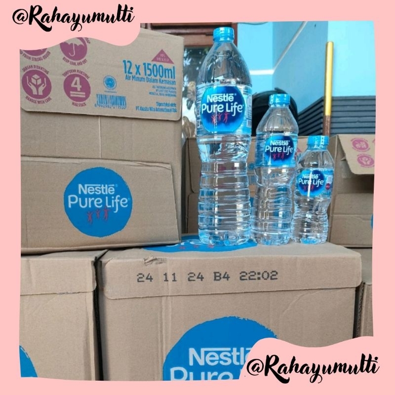 

Air Mineral Nestle Purelife 330ml/600ml/1500ml