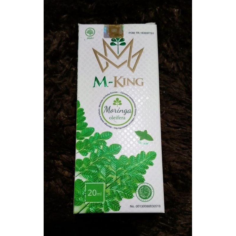JAMU TETES MKING HERBAL/MORINGA KING/DAUN KELOR/100%ORIGINAL