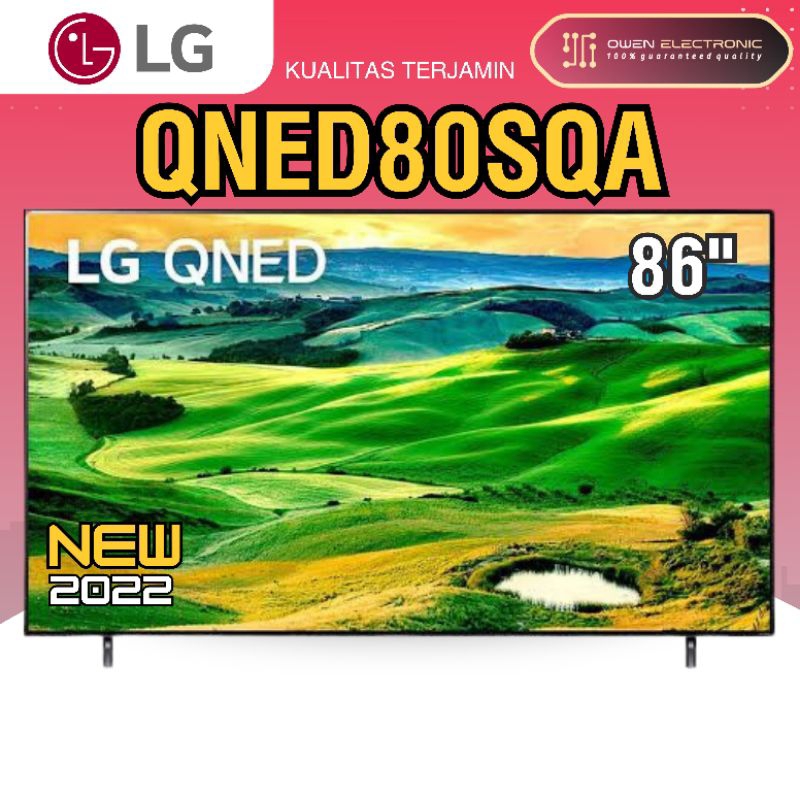 LG QNED LED TV 86QNED80/86QNED80SQA NANOCELL 2022 86 inch