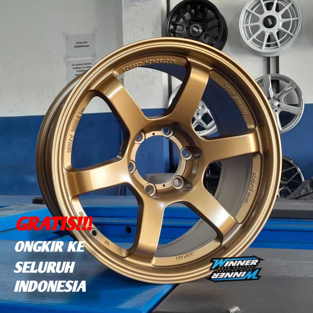 Velg Racing Mobil Fortuenr VRZ Pajero Ring 18 - Velg HSR Tokyo Pcd 6x139,7