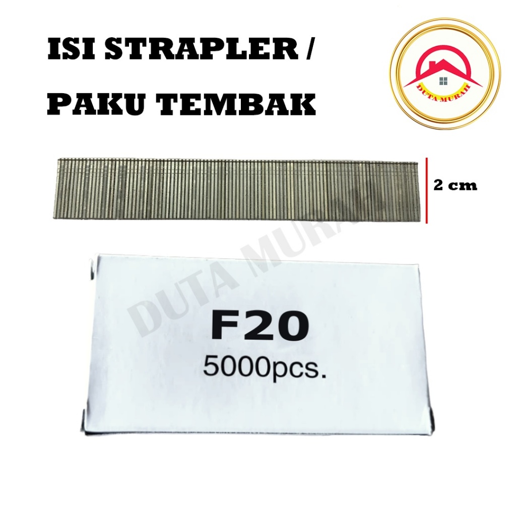 

Isi Paku tembak F20 Isi Air Nailer F20