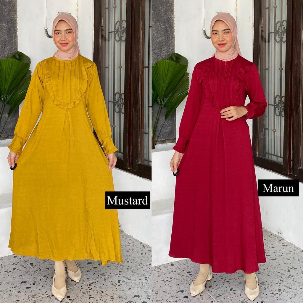 SELINA DRESS - GAMIS POLO LINEN SILK