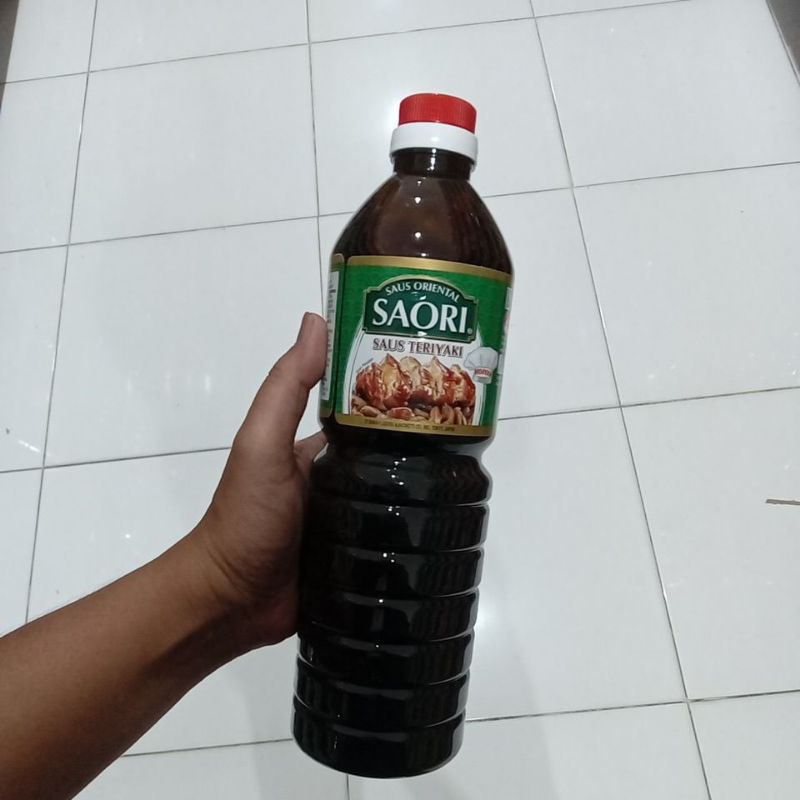 

Mahbubah - Saori Saus Oriental 1000 ml Saus Teriyaki Botol