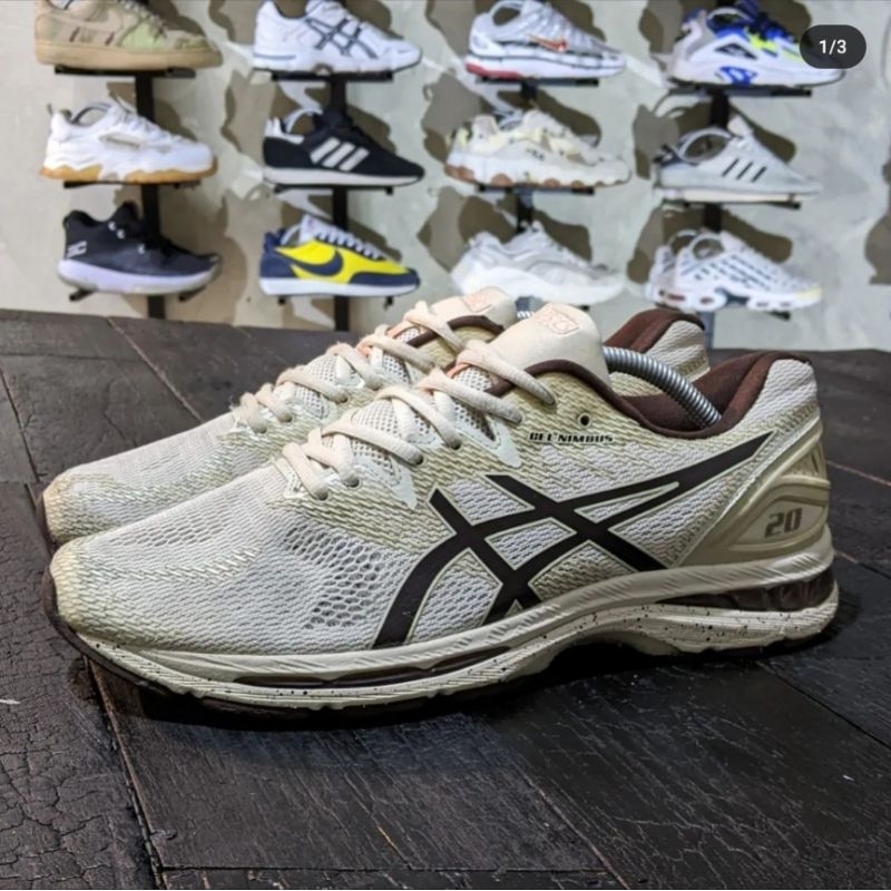 sepatu Asics Gel-nimbus 20 Begie