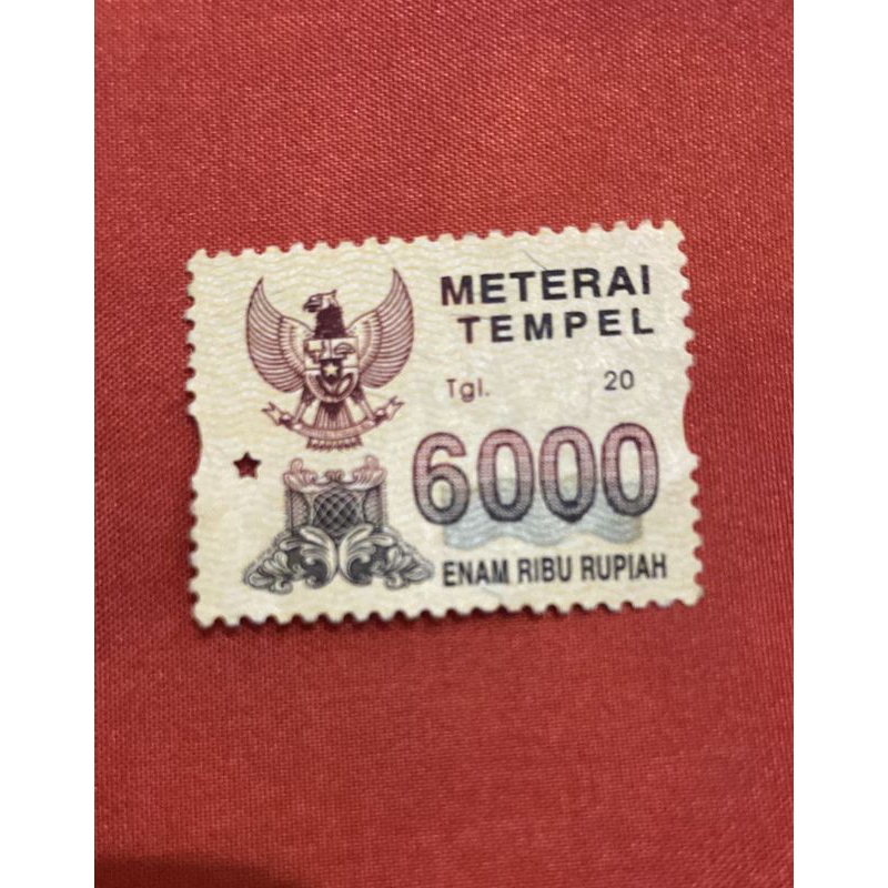 MATERAI 6000 TAHUN 2003-3005 ASLI