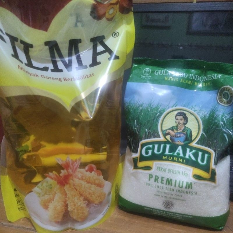 

PAKET HEMAT (FILMA 2liter + GULAKU 1 kg)