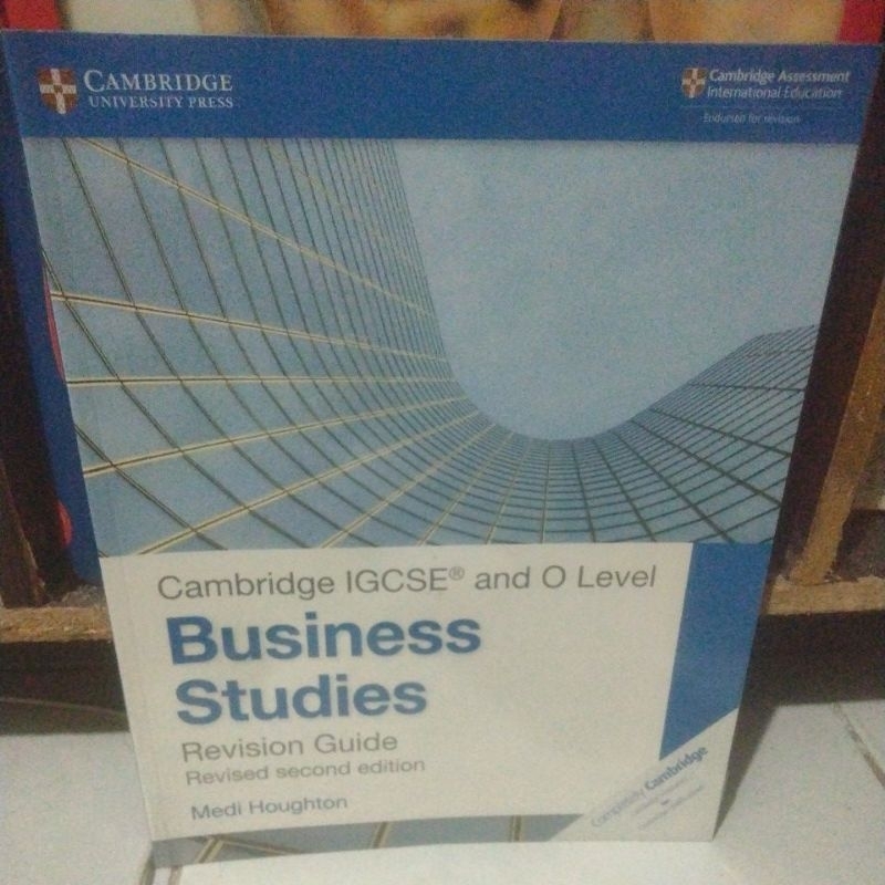 Cambridge igcse and o level business studies revision guide