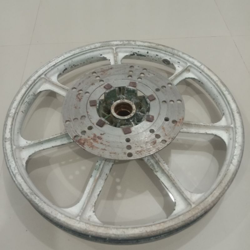 velg depan Kawasaki binter gto pelek ori moto original sport RIMS roda palang 7 piringan