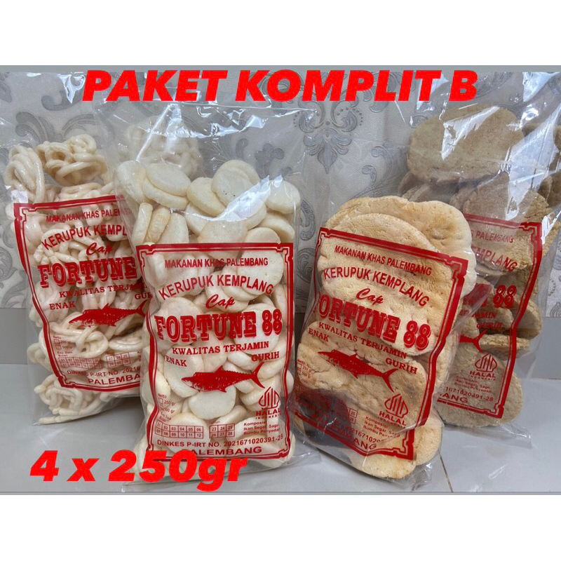 

PAKET KOMPLIT B 4BKS KEMPLANG (SANGGUL,BAKAR BESAR,KULIT,MINI)