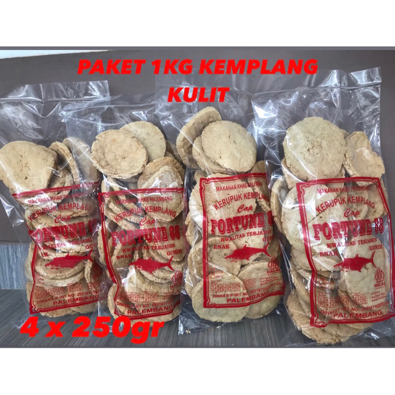 

PAKET 1KG KEMPLANG KULIT SUPER 4BKS