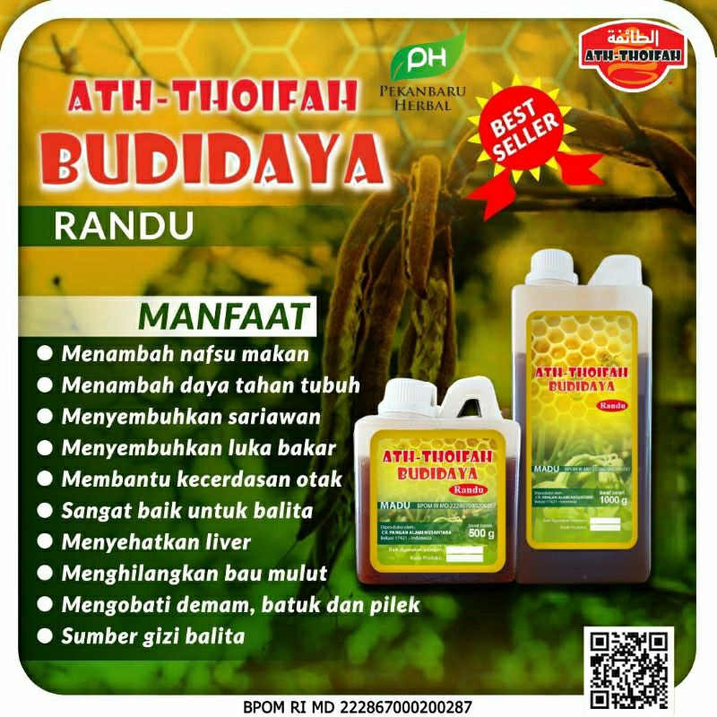 

Madu Randu Ath Thoifah Budidaya 1000 gr