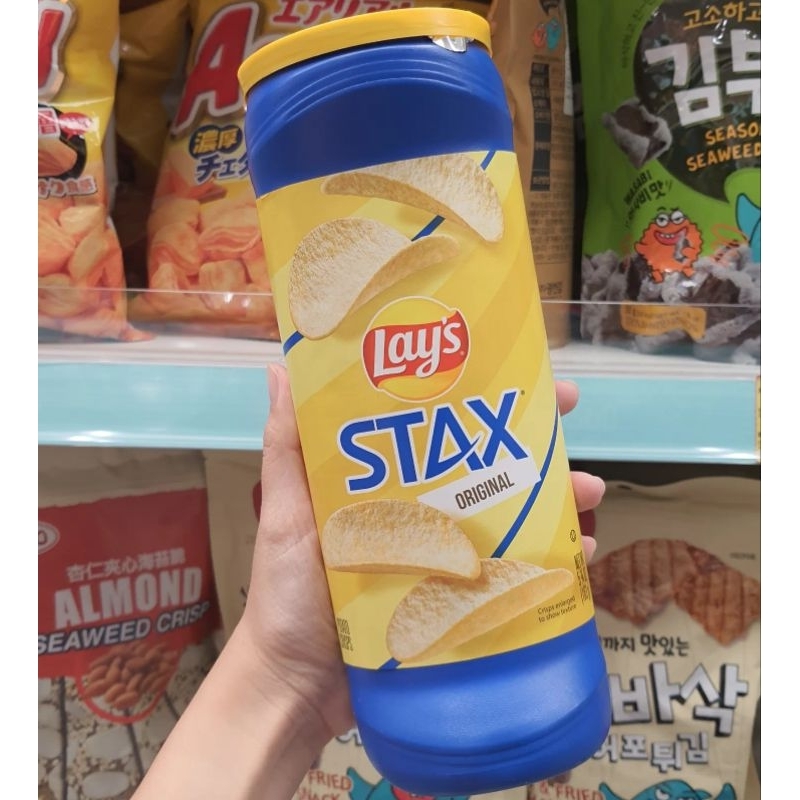 

LAYS STAX Original / Cheddar / BBQ asli Mexico USA