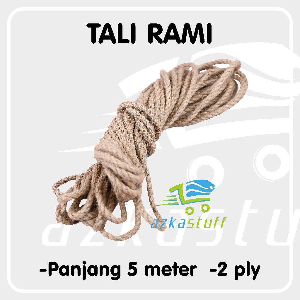 

TALI RAMI / Tali Goni 2 PLY - Tali Rami (2 PLY - Panjang 5 meter)