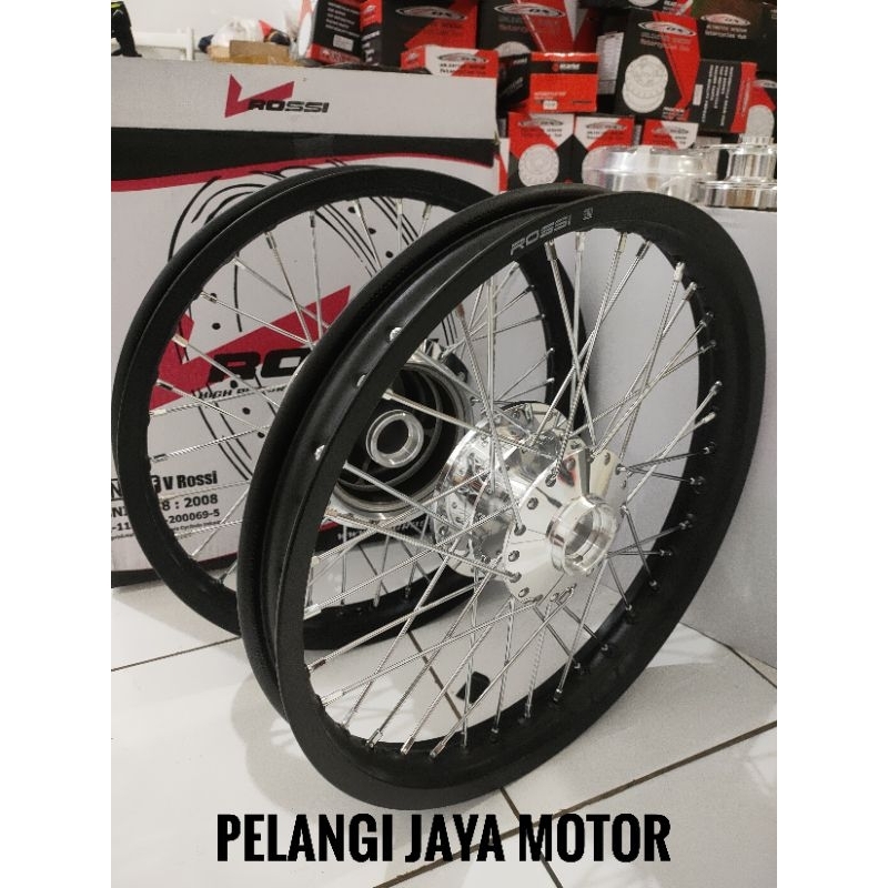 Velg Rossi Motor Honda CB 150 R Old / Cb 150 R / Megapro Monoshock double disc / Tromol Set Jari Vel