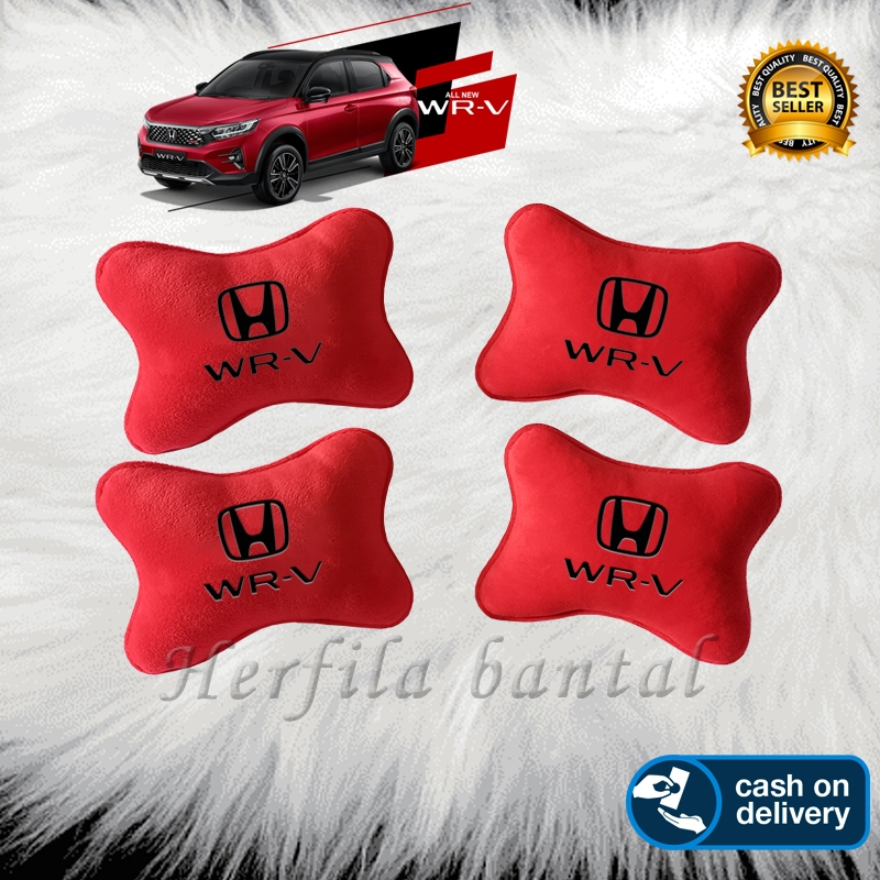 bantal headrest honda wrv aksesoris interior mobil honda wrv bantal headrest kepala