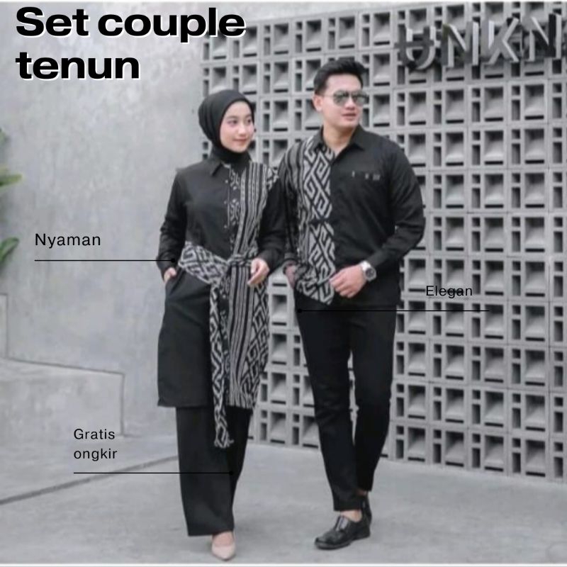 Baju tenun couple Tenun Dress Tenun Couple Prewedding