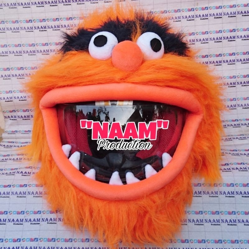 Cover Helm Muppet, Cover Helm Full Face Karakter, Cover Helm Pikachu, Cover Helm Full Face, Cover He