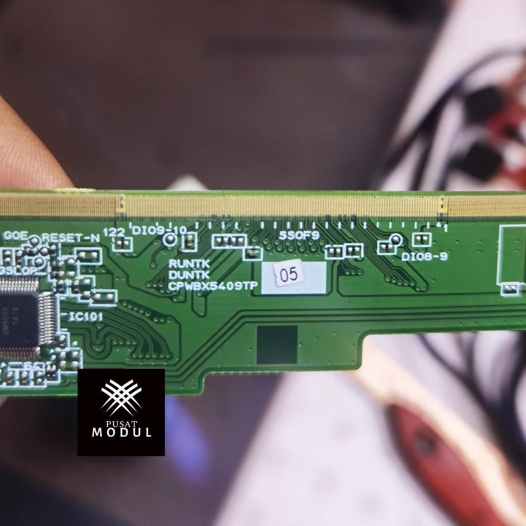 tcon sharp CPWBX5409TP / ic BD8174MU / ic BM9098 5474 / tcon sharp LC-32LE185I