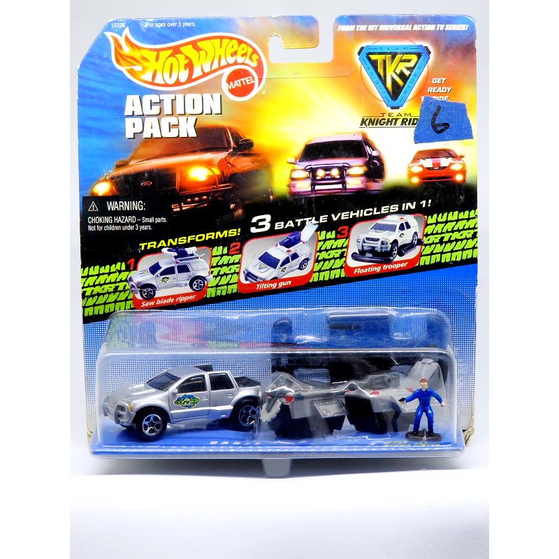 Hot Wheels Team Knight Rider Dante - Action Pack