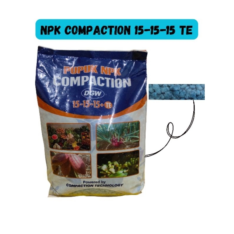 Pupuk Npk Compaction 151515 Te