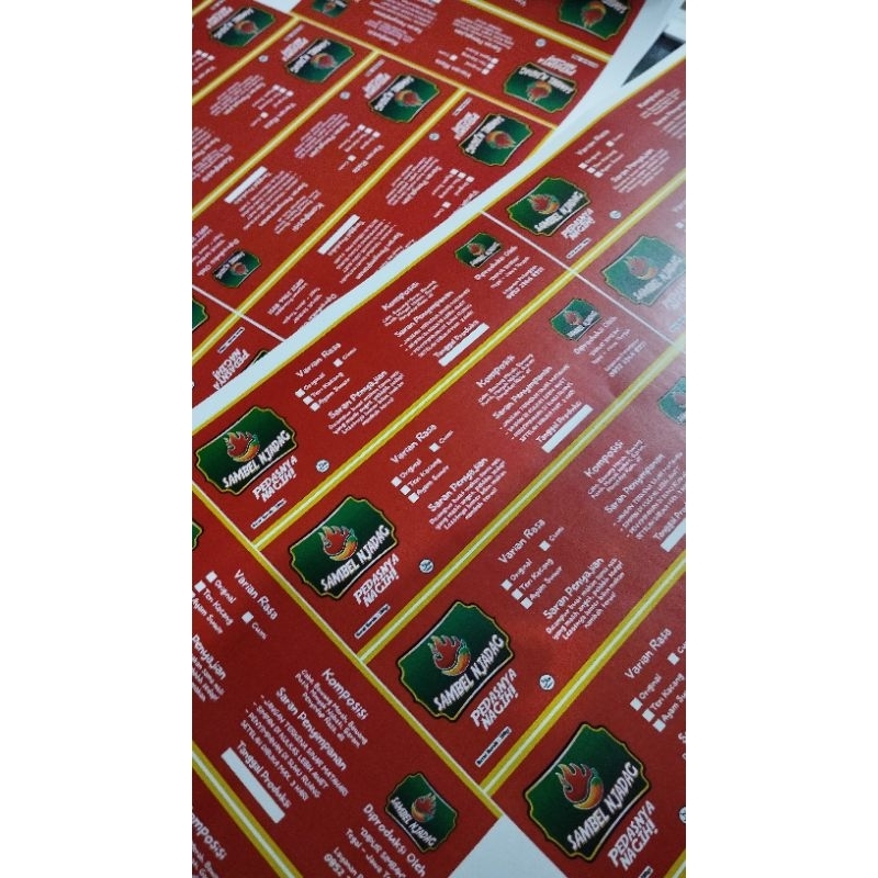 

Stiker Chromo Cutting